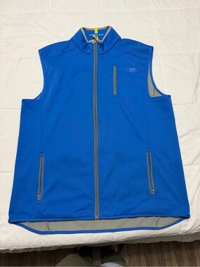 Southern Tide Men's Blue Performance Softshell Vest